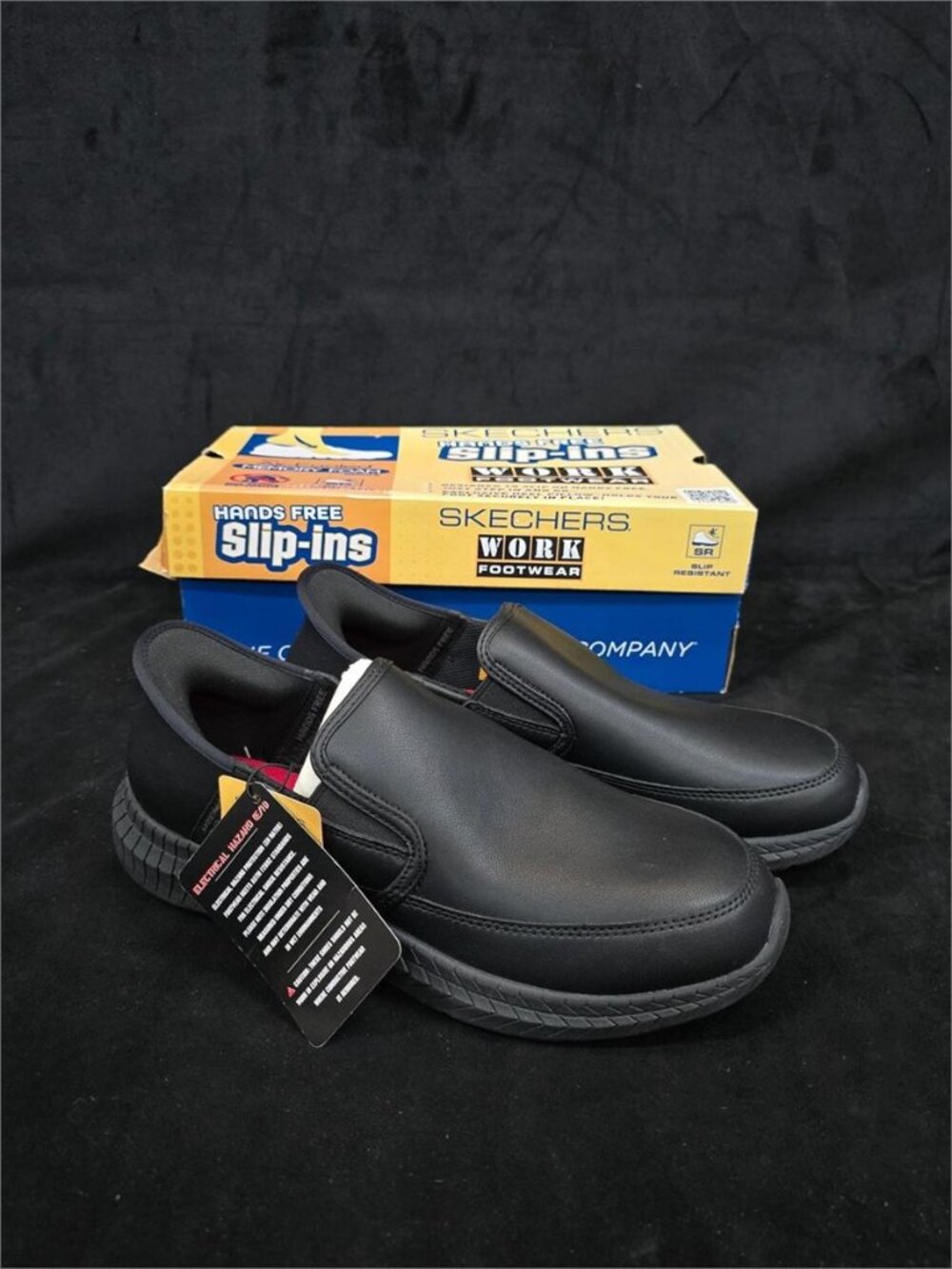 Skechers Work Hands Free Slip-ins® Slip Resistant Shoes – Women's Size 9 – New i